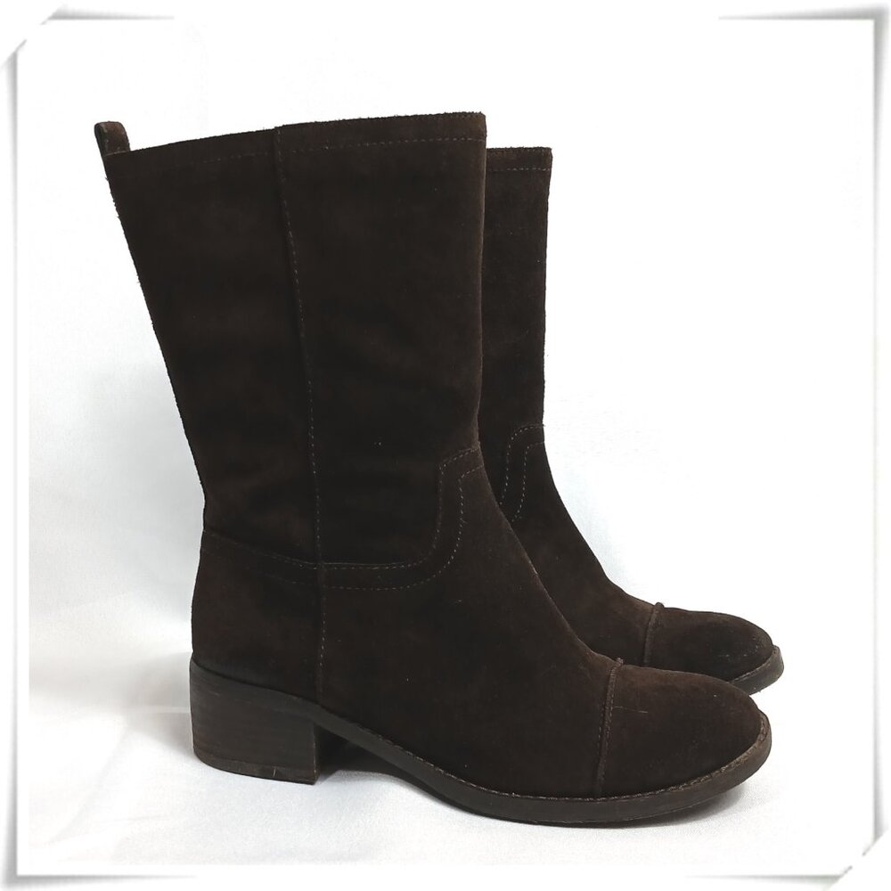Jessica Simpson Quinn Brown Heeled Boots